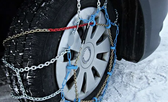 Vente de chaînes à neige, Thoiry, La Boîte à Pneus